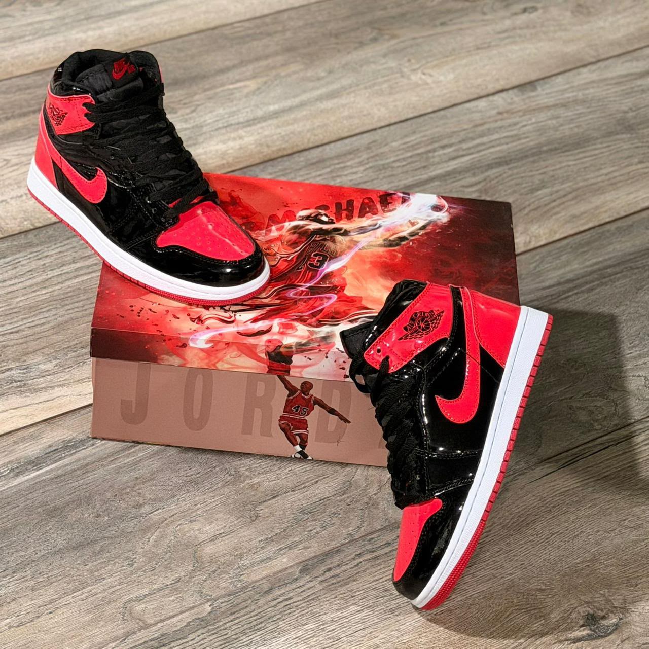 Jordan Air Jordan 1 High Patent Bred